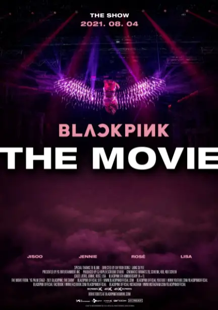 BLACKPINK: The Movie cast: Kim Ji Soo, Lisa, Kim Jennie. BLACKPINK: The Movie Release Date: 4 August 2021. BLACKPINK: The Movie.